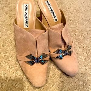 Karl lagerfeld pumps beige brand new 7